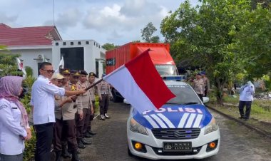 Polres Bintan Kawal Ketat Distribusi Logistik Pemilu ke Tambelan