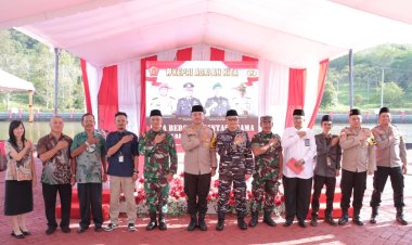Polres Lingga Gelar Doa Bersama Lintas Agama Manuju Pemilu 2024