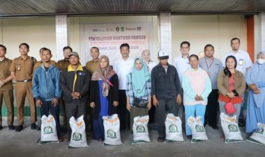 3.069 Masyarakat Tanjung Buntung Terima Bantuan Beras Cadangan Pangan Pemerintah 2024