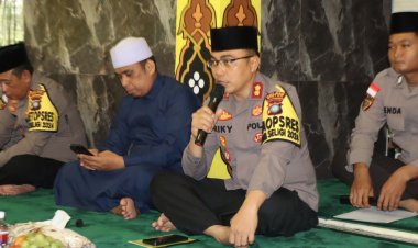 Peringatan Isra Miraj 1445 H di Polres Bintan, Memperkokoh Persatuan Dan Kesatuan Dalam Rangka Menciptakan Pemilu Damai