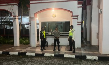Batara Biru Polsek Sungai Beduk laksanakan patroli dan sambang dialogis berikan rasa aman, Cegah Tindak Kriminal