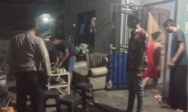 Patroli Cipkon Polsek Sungai Beduk, Cegah Aksi Kejahatan Dan Sampaikan Himbauan Kamtibmas