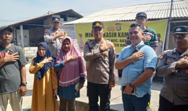 Minggu Kasih Kamtibmas bersama Warga RT 17 RW 05 kelurahan Batu Merah Kec.Batu Ampar