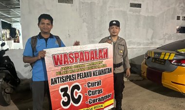 Batara Biru Polsek Sungai Beduk laksanakan patroli dan sambang dialogis berikan rasa aman, Cegah Tindak Kriminal
