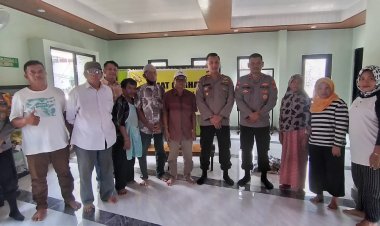 Kegiatan Jumat Curhat Polsek Batu Ampar bersama Warga komplek tanjung pantun Blok L Kelurahan Sai jodoh kec.Batu ampar