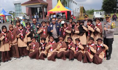 Kapolda Kepri Hadiri Penggelaran Open Base dan Static Show Hawk 200 Lanud RHF Tanjungpinang
