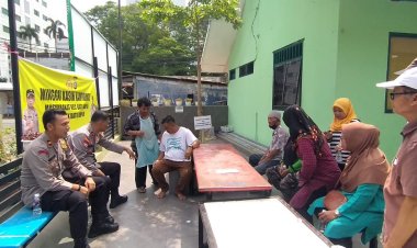 Minggu Kasih Kamtibmas bersama Warga  kelurahan Sei Jodoh Kec.Batu Ampar