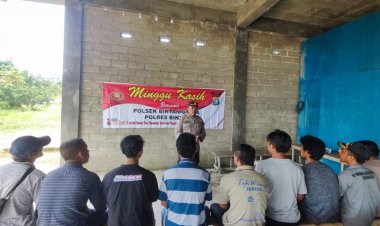 Ini Pesan Kamtibmas Polsek Bintan Utara Dalam Kegiatan Minggu Kasih