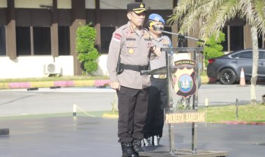 Kapolresta Barelang Pimpin Upacara Kesadaran Nasional di Polresta Barelang