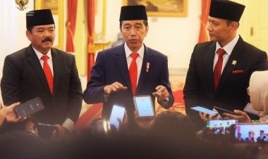 Bapak Presiden RI Joko Widodo Melantik Dua Menteri Kabinet Indonesia Maju