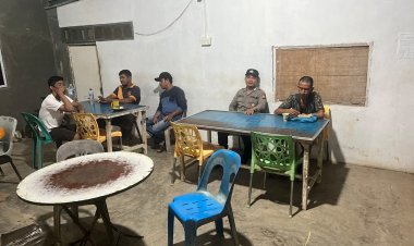 Patroli Cipkon Polsek Sungai Beduk, Cegah Aksi Kejahatan Dan Sampaikan Himbauan Kamtibmas