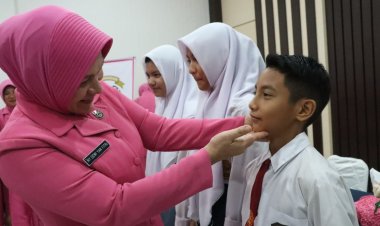 Kunjungan Kerja Ketua Bhayangkari Daerah Kepulauan Riau ke Polres Bintan