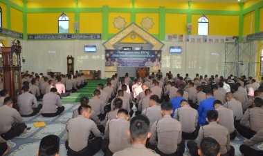 Polda Kepri gelar peringatan Isra' Mi'raj Nabi Muhammad SAW tahun 1445 H/ 2024 M