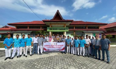 Satsamapta Polres Karimun Penyuluhan Rekrutmen Anggota Polri Tahun 2024