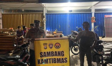 Batara Biru Polsek Sungai Beduk laksanakan patroli dan sambang dialogis berikan rasa aman, Cegah Tindak Kriminal