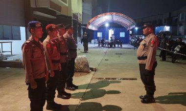 Giat patroli OMB dalam rangka menjaga situasi kamtibmas jelang pemungutan dan hitung suara pemilu 2024 di wilayah hukum polsek Sagulung-Polresta Barelang