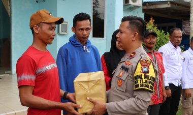 Sukses Melaksanakan Pemungutan Suara Polres Bintan Apresiasi Kepada Seluruh KPPS di Kabupaten Bintan