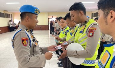 Divpropam Polri Gelar Gaktibplin dan Deteksi Dini Narkoba Terhadap Personil Polresta Barelang