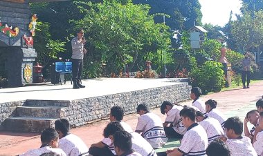 Cegah Bullying Antar Pelajar, Polsek Batu Ampar Beri Penyuluhan di Sekolah MHS