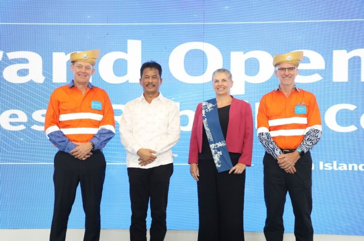 Muhammad Rudi Resmikan Rebuild Centre Perusahaan Jasa Pertambangan Terbesar di Dunia