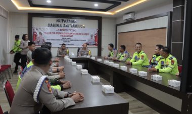 Polres Lingga Laksanakan Latihan Pra Operasi guna Maksimalkan Operasi Keselamatan Seligi 2024