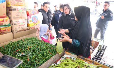 SATGAS PANGAN POLDA KEPRI TURUN LANGSUNG MEMANTAU KETERSEDIAAN BAHAN POKOK DI KOTA BATAM