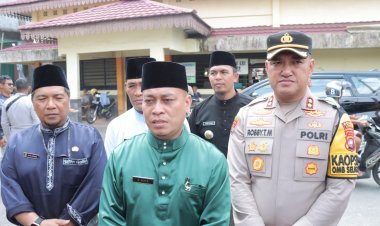 Jelang Ramadhan1445H, Kapolres Lingga Cek Ketersediaan Sembako