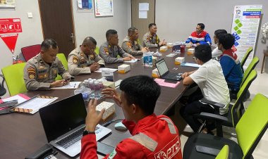 DITPAMOBVIT POLDA KEPRI LAKSANAKAN KEGIATAN RISK ASESSMENT OBJEK VITAL DI PT. PERTAMINA