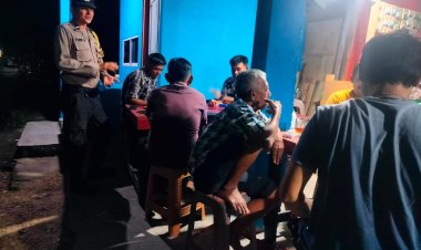 Patroli Cipkon Polsek Sungai Beduk, Cegah Aksi Kejahatan Dan Sampaikan Himbauan Kamtibmas