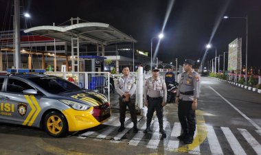 Patroli Cipkon Polsek Sungai Beduk, Cegah Aksi Kejahatan Dan Sampaikan Himbauan Kamtibmas