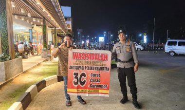 Batara Biru Polsek Sungai Beduk laksanakan patroli dan sambang dialogis berikan rasa aman, Cegah Tindak Kriminal