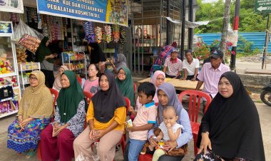 Giat Rutin Jumat Curhat Polsek Batu Ampar bersama Warga Di Rt 16 Rw 05 Kelurahan Batu merah kec.Batu ampar