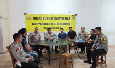 Kegiatan Jumat Curhat Kamtibmas Bersama Polsek Bengkong dan Pedagang Pasar Cheng Ho Berlangsung Sukses