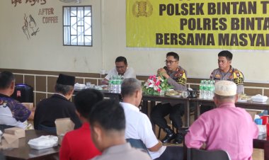 Jumat Curhat Kapolres Bintan di Bintan Timur, Masyarakat Minta Polisi Lakukan Ini Menjelang Ramadhan 1445H