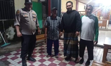 Patroli Cipkon Polsek Sungai Beduk, Cegah Aksi Kejahatan Dan Sampaikan Himbauan Kamtibmas