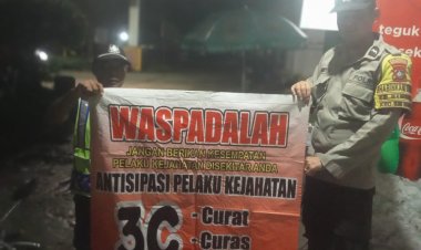 Batara Biru Polsek Sungai Beduk laksanakan patroli dan sambang dialogis berikan rasa aman, Cegah Tindak Kriminal