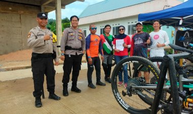 Batara Biru Polsek Sungai Beduk laksanakan patroli dan sambang dialogis berikan rasa aman, Cegah Tindak Kriminal