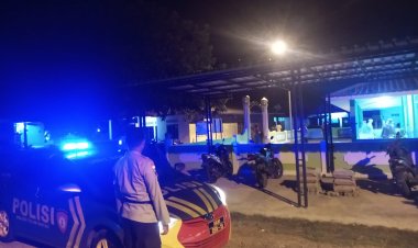 Ciptakan Rasa Aman Saat Taraweh, Polres Bintan Laksanakan Pengamanan di Tempat Ibadah