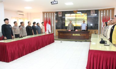 Polresta Barelang Gelar Latpra Ops Antik Seligi 2024