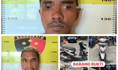 Pelaku Curanmor dan Penadahnya berhasil diamankan oleh Polsek Lubuk Baja dan Satreskrim Polresta Barelang