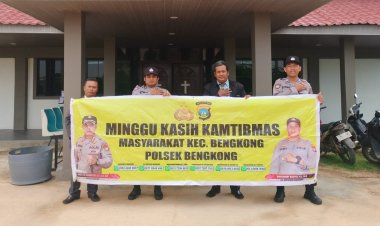Kegiatan Minggu Kasih Kamtibmas Mempererat Hubungan Polsek Bengkong dengan Jemaat Gereja HKI Bengkong Indah