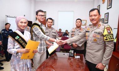 BIDHUMAS POLDA KEPRI LAKSANAKAN PENANDATANGANAN PERJANJIAN KERJA SAMA DENGAN PIHAK KETIGA