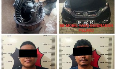 Aksinya Terekam CCTv, Kawanan Pencuri Sparepart Truk Berhasil Diringkus Polsek Bengkong