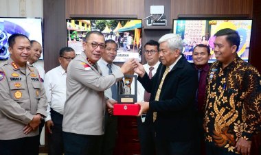 KAPOLDA KEPRI TERIMA AUDIENSI DARI BADAN KERJASAMA ANTAR GEREJA (BKAG) KOTA BATAM