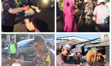 Ramadhan Penuh Berkah, Polres Bintan Buka Dapur Umum Saat Berbuka Bersama Masyarakat dan Anak Yatim Piatu