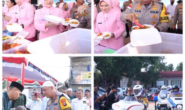 SAFARI RAMADAN 1445 H: KAPOLDA KEPRI BUKA BERSAMA MASYARAKAT TANJUNG UMA