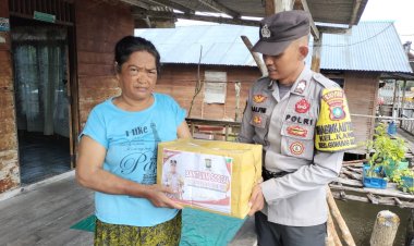 Sedikitnya 1500 Paket Sembako Diberikan Polres Bintan Kepada Masyarakat Selama Bulan Suci Ramadhan 1445H