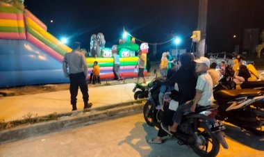 Patroli Cipkon Polsek Sungai Beduk, Cegah Aksi Kejahatan Dan Sampaikan Himbauan Kamtibmas