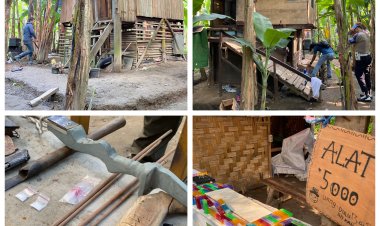 Pengedar Ditangkap, Senpi Rakitan Hingga Sejumlah Sajam Ditemukan