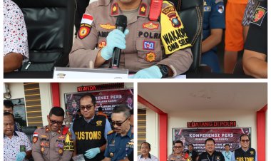 kembali, Polres Bintan Musnahkan 1 Kg Narkotika Jenis Sabu